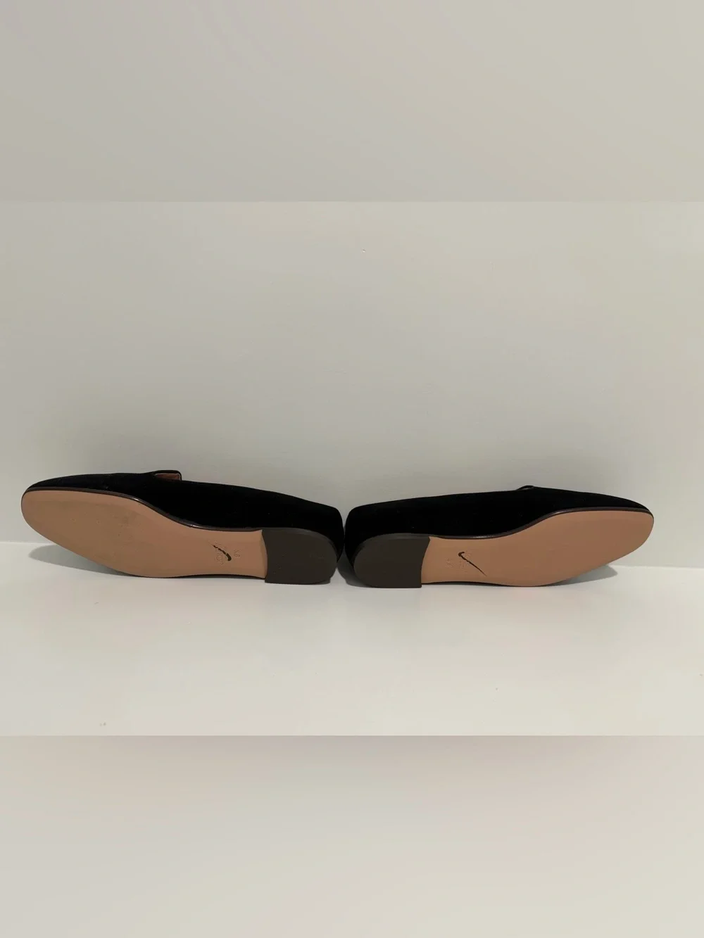 NEW J. Crew Made-in-Italy smoking slippers embroidered velvet CP095 zebra black